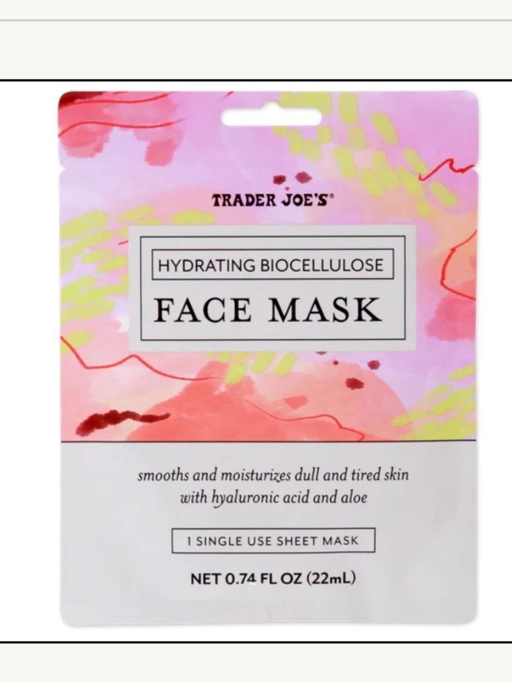 3 for $10 Hydrating Biocellulose Face Mask